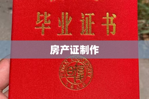 八公山房产证制作